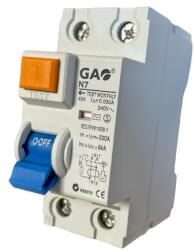 GAO Fi relé 2P 40A 30mA 230V 5932H (5932H)