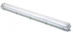 Hunilux MLX LED fénycső armatúra 2x150cm por és páramentes lámpatest PS búrával IP65 HL0016389 (HL0016389)