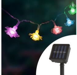 Kültéri LED-es szolár virág fényfüzér 600mAh 2, 3m 58218B (58218B)