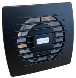 Kanlux Fürdőszoba fekete elszívó axiális ventilátor időzítővel 19W 100m3/h EOL100T/E2 ONYX 100 mm (EOL100 E2/T ONYX)