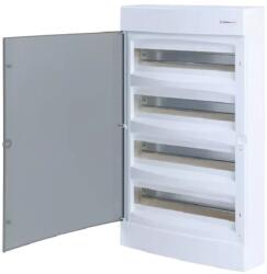 Tehnoplast falon kívüli lakáselosztó 72 (4x18) modulos kiselosztó doboz IP40 N 4x18 C (THP-N4x18C)