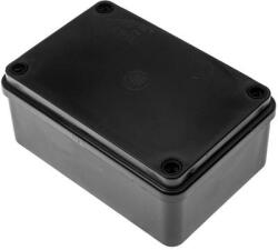 PW Pawbol falon kívüli kötődoboz 120x80x50 mm műanyag fekete UV-álló IP65 S-BOX 216C (S-BOX 216C)