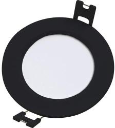 Rábalux Shaun2 beépíthető lámpa 3W 220lm 4000K fekete kerek 71240 (71240)