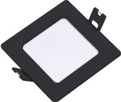 Rábalux Shaun2 beépíthető lámpa 3W 220lm 4000K fekete négyzet 71262 (71262)