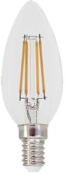 Rábalux LED izzó filament E14 C37 4W 500lm 2700K meleg fehér 79046 (79046)