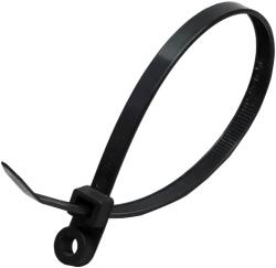 TRACON csavarozható kábelkötegelő, gyorskötöző 310x7, 6 mm fekete 310-CS (310-CS)