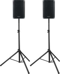 Pronomic C-210 MP + Stand (x2)
