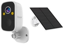 Vstarcam Camera supraveghere wireless 4G cu panou solar Vstarcam Full Color BG55, 2K HD, 2.8 mm, detectie miscare, night vision, 5000mAh, microfon si difuzor, slot card, PIR, IP66 (BG55)