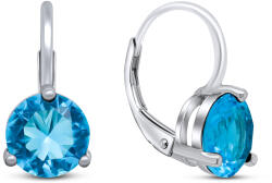 Brilio Silver Ezüst fülbevaló kék cirkónium kövekkel EA303WAQ