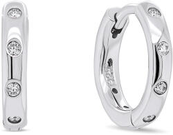 Brilio Silver Bájos karika ezüst fülbevaló EA150W