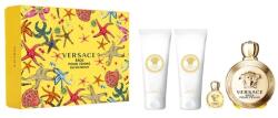 Versace Eros Pour Femme - EDP 100 ml + gel de duș 100 ml + loțiune de corp 100 ml + EDP 5 ml