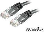 BlackBird Kábel Patch UTP CAT. 5E 5m Fekete (BH1226) (BH1226)