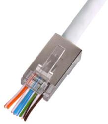 Hirschmann QCRJ45 CAT6 U/FTP 100 Quick connect U/FTP CAT6 data connector RJ45 with white thule 100 pcs (695020724)