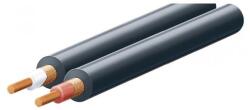 USE SAL KN 6 árnyékolt vezeték, 2 ér, 0, 08 mm2, fekete, 100 m/ tekercs (KN 6)