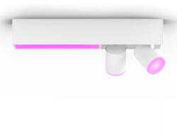 Philips Hue Bluetooth 11W LED mennyezeti lámpa + 2-es spot, fehér (Centris White and Color Ambiance) (929003808501)