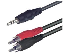 Use Bliszter Audió kábel, 3, 5 mm sztereó dugó-2 RCA dugó 1, 5 m (A 49X)