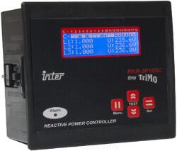 TRACON Fázisjavító automatika, 3f fázisonkénti szabályz. 18+1 kond. 144 X 144 mm (TFJA-08)