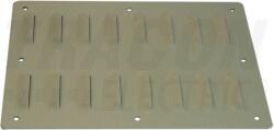 Tracon Szellőzőrács fém elosztószekrényhez L×W=140x140mm, IP43 (TFE-SZ2)