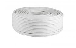 USE Home RG 6-32/WH koax kábel, 75 Ohm, PVC és PE szigetelés, réz ér, 32 szál rézharisnya, alumínium + PET fólia, 100m, fehér (RG 6-32/WH)