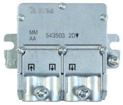 Televés Műholdas Elosztó F-csatlakozó 4.4 dB / 5-2400 MHz - 2 Kimenet (F3155435)