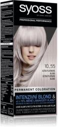 Syoss Cool Blonds Culoare permanenta pentru par culoare 10-55 Ultra platinum blond 1 buc