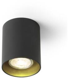 Rendl light studio MANTOVA I mennyezeti lámpa fekete/aranysárga 230V LED GU10 7W (R14213)