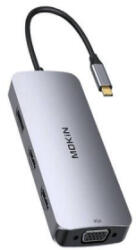 Mokin 8az1-ben Hub ezüst (MOUC0513) (MOUC0513)