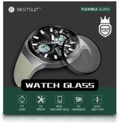 Bestsuit Folie Protectie Bestsuit pentru Samsung Galaxy Watch5 Pro 45mm, Sticla Flexibila, Neagra