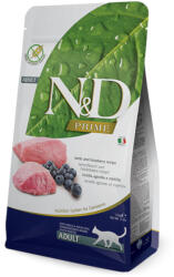 N&D Prime Cat 2x5kg Farmina N&D No Grain Adult bárány & áfonya száraz macskatáp