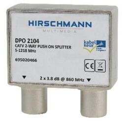 Hirschmann CATV Elosztó 4.8 dB / 5-1218 MHz - 2 Kimenet (695020466)