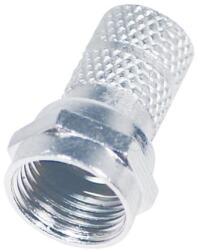 USE Home FF1/PRO F csatlakozódugó, fém, erősített, RG 6 kábelre tekerhető, egyenes kivitel (FF 1/PRO)