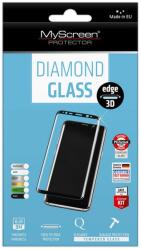 MyScreen diamond glass edge képernyővédő üveg, 3d, 0.33mm, 9h, fekete, kompatibilis: Honor 70 (MD6118TG3DBLACK)