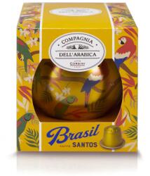 Compagnia dell’ Arabica Compagnia Dell'Arabica Brasil Santos Karácsonyi gömb, Nespresso kompatibilis kapszulával 4x5, 2g