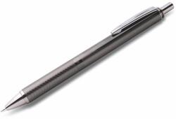 Pentel Zseléstoll, 0, 35 mm, nyomógombos, antracit tolltest, PENTEL "EnerGel BL-407" fekete, ajándék kék tollbetéttel (PENBL407MA) - iroda24