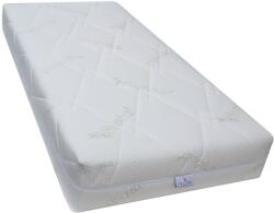 Best Sleep Base DoubleSide Bambus Szuperortopéd matrac, 70 x 190 x 18 cm, Poliuretán hab, Hipoallergén, Megfordítható, Kemény, Levehető bambusz huzat (3631)