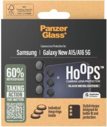 Panzer Hoops Samsung Galaxy A16 / A16 5G kamera védő fólia - fekete (3809)