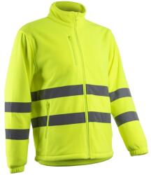 Coverguard RITTO cipzáros polár jólláthatósági dzseki sárga XL (5RIT1600XL)