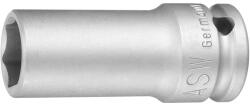 ASW erősített dugókulcs hatszög hosszú 1/2" 17mm (61931017)