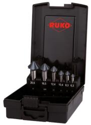 RUKO UC kúpsüllyesztő készlet 6.3-20.5mm 6 részes négyélű HSS RUnaTEC (102890PRO)