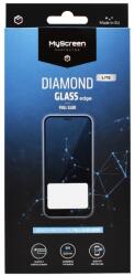 MyScreen diamond glass lite edge képernyővédő üveg, 2.5d, full glue, 0.33mm, 9h, fekete, kompatibilis: Apple iPhone SE 3, 2022, / iPhone SE 2, 2020, / iPhone 8 4.7 (MD2826DGLFG)