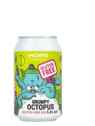 MONYO Brewing Co. Monyo Grumpy Octopus Gluten Free IPA /Dobozos/ [0, 33L|5, 8%] - idrinks