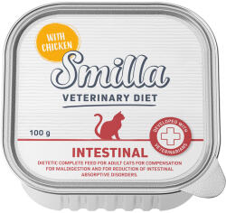 Smilla Smilla Veterinary Diet 14 + 2 gratis! 16 x 100 g Hrană umedă pisici - Intestinal Pui