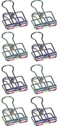 BRUNNEN metalic curcubeu 8 piese clip de binder 216266177 (216266177)