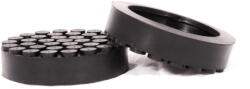 PTC Tools Gumipogácsa csápos emelőhöz 108/90 mm-es peremes pöttyös (GP108-PP)