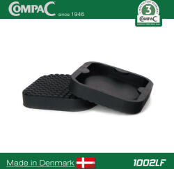 COMPAC Hydraulik Gumipogácsa krokodil emelőhöz 119x119x21 mm COMPAC 2T-C + 3T-C +Váltóhoz (1002LF)