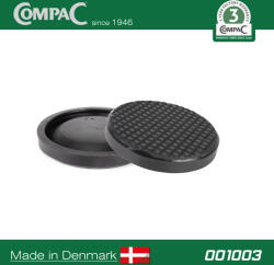 Compac Gumipogácsa krokodil emelőhöz 172x24 mm COMPAC 3T-HC típusú magashoz (001003)