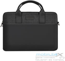 WIWU - Waterproof Laptop Handbag 15, 6" Minimalist - black