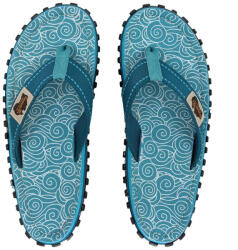 Gumbies Islander Flip-Flops - Turquoise Swirls női flip-flop Cipőméret (EU): 37