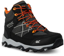 Regatta Samaris III Jnr gyerek magasszárú túracipő Cipőméret (EU): 29 / fekete/szürke