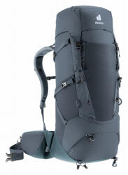 Deuter Aircontact Core 40+10 túrahátizsák sárga/zöld